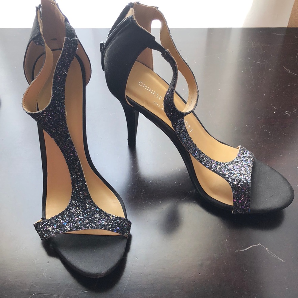 Chinese Laundry black heels size 9.5